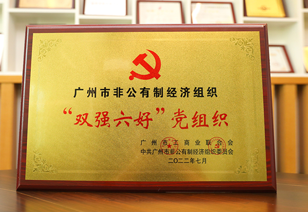 乐橙国际党支部获评广州市非公经济“双强六好”党组织